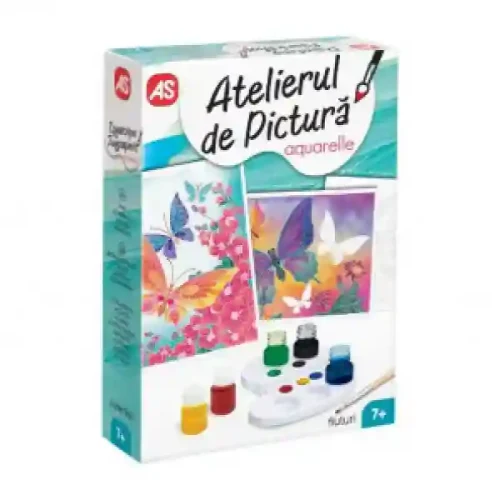 1038-11035 Agerino Atelier de pictura Aquarelle: Fluturi