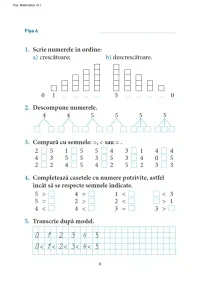 Exceleaza la matematica : clasa 1 2