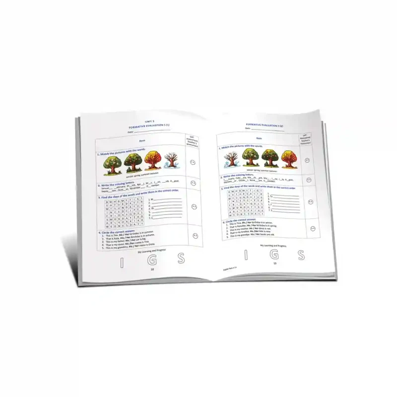 Enghlish tests Level A1.1 (cl.2) 2