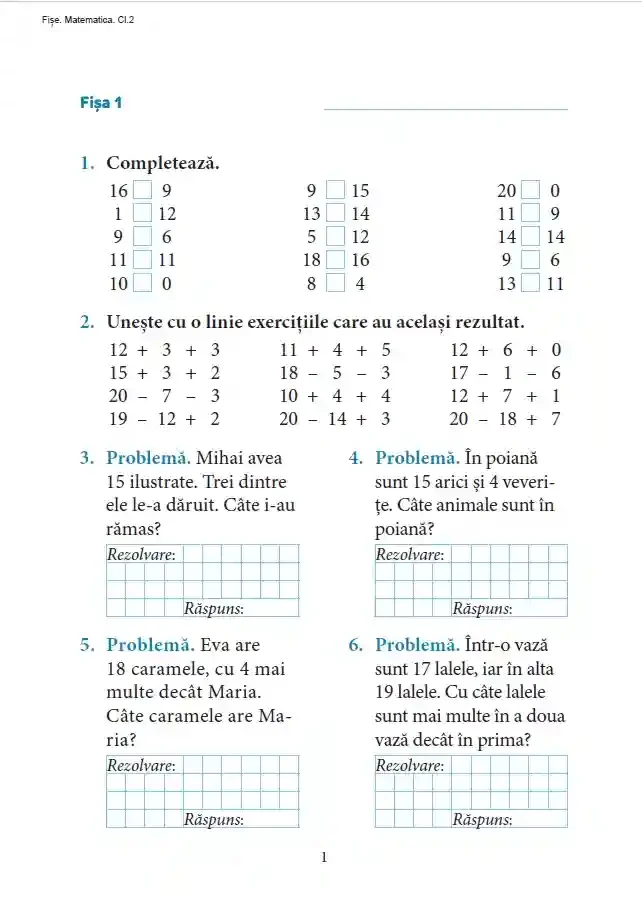 Exceleaza la matematica : clasa 2 2