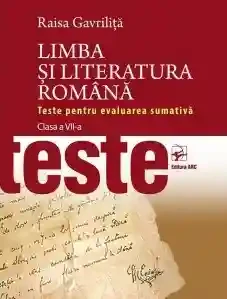 Limba si literatura romana cl.7. Teste pentru evaluare sumativa.
