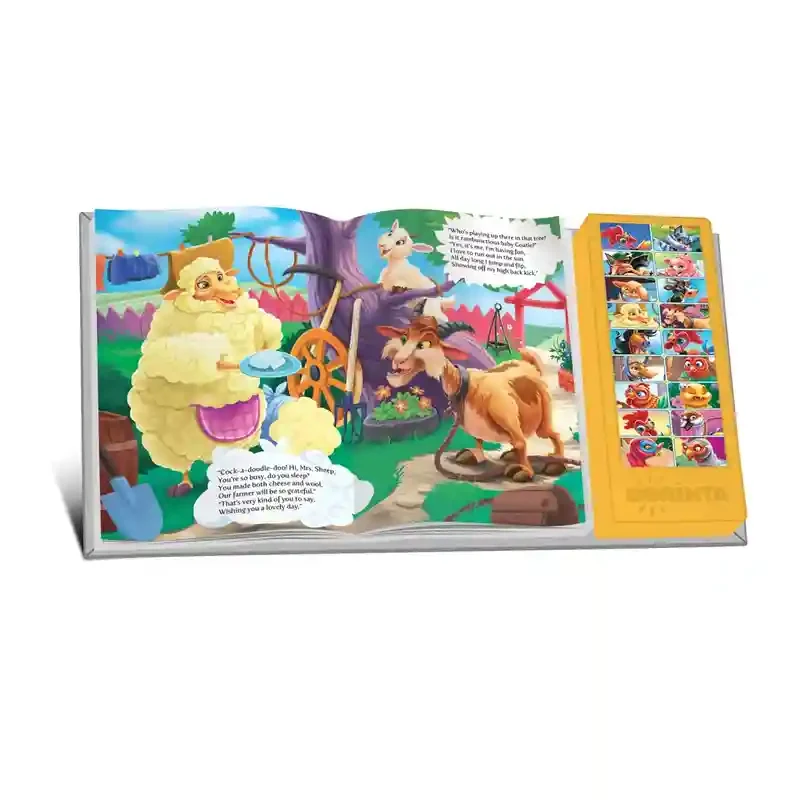 Carte cu sunete. The Farm 2