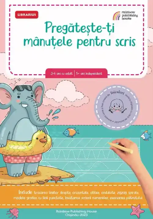 Pregateste-ti manutele pentru scris (foiculori)