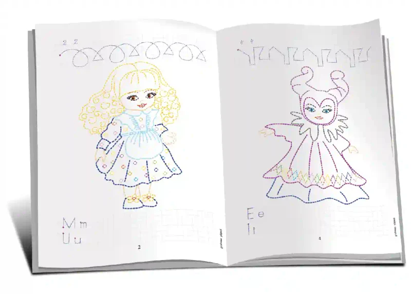 Grafizme cu papusi. 2