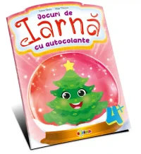 Jocuri de iarna cu autocolante 4+