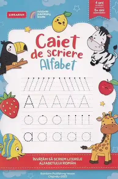 Carte de colorat Alfabet