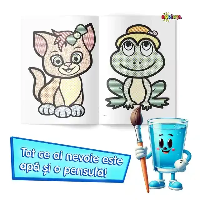 Colorez cu apa : 21 (Veverita) 2