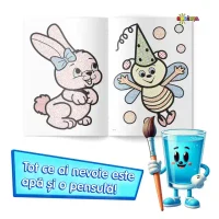 Colorez cu apa : 14 (Panda Rosie) 2