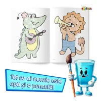 Colorez cu apa : 10 (Pinguin) 2