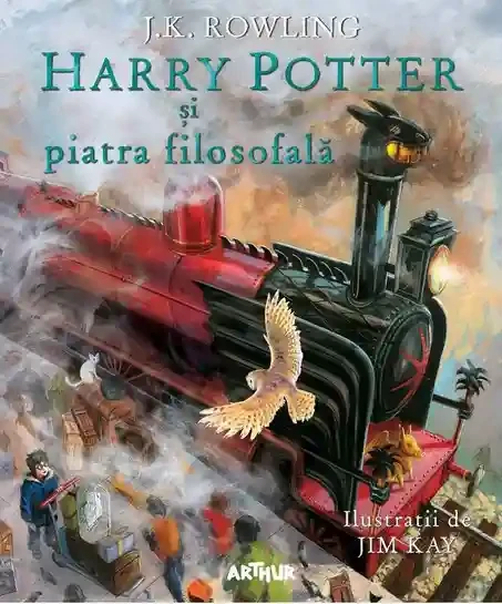 Harry Potter 1 Si piatra filosofala (editie ilustrata)