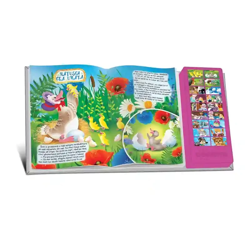 Carte cu sunete Povesti vol. 3 Ratusca cea urata 2