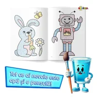 Colorez cu apa : 11 (Bursuc) 2