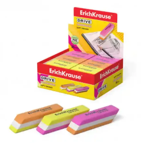 35779 Radiera color ErichKrause Drive  (36pcs)