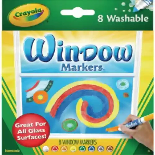 Carioci Crayola 8 window markers 588165