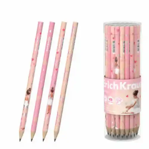 60731 Creion simplu ErichKrause Pointes, round, HB (in tube 42 pcs.)