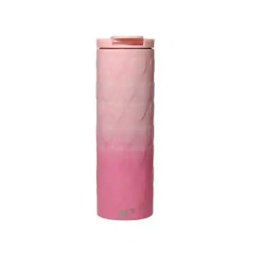 Termos-Cana YES Pink Heart 420 ml