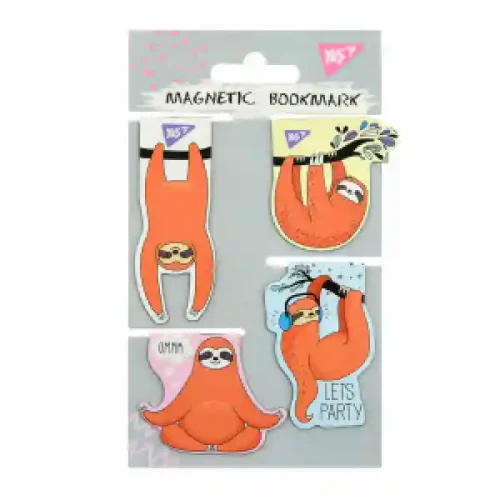 Set semne de carte magnet YES Lazy boy 4pcs_706999 (1)