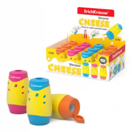 50143 Ascutitoare Dou ErichKrause Cheese container (box 12 pcs.)