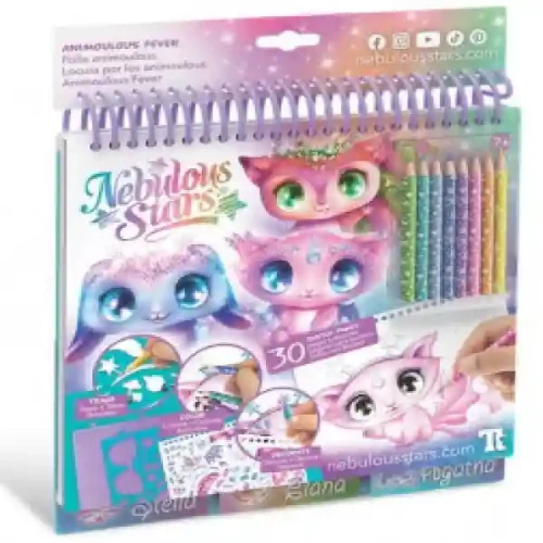 Carnet 11141 Nebulous Stars Animoulous Fever