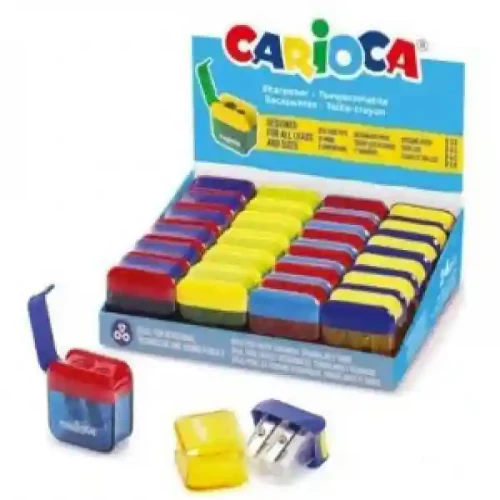 Ascutitoare 43128 CARIOCA 2 holes mini display 24pcs