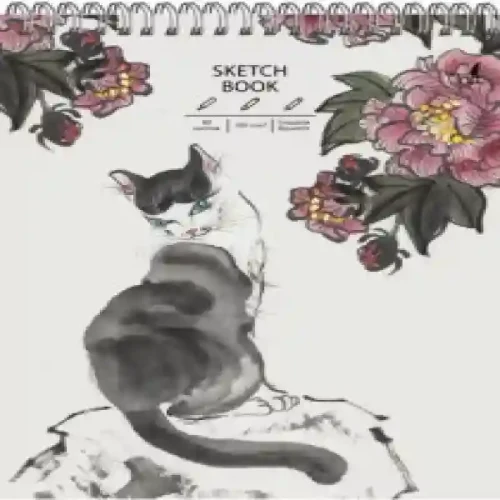 Album desen A4 60f Eurospirala ТС4604840 SKETCHBOOK. Элегантность