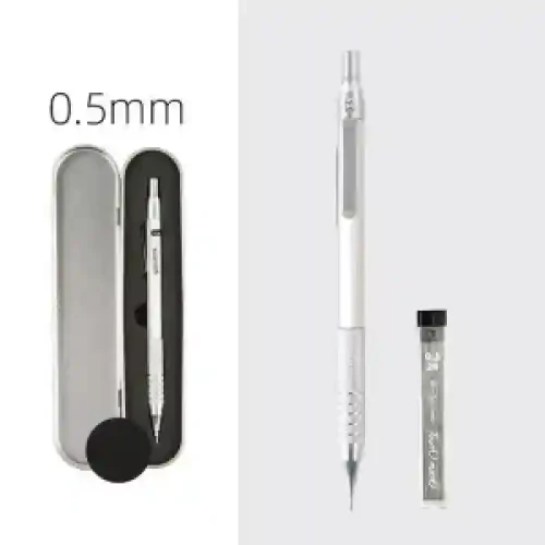 Creion mecanic 0.5mm cu rezerva in penar