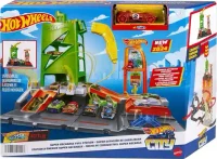 HTN79 HW Set de joc City Downtown Super recharge fuel station