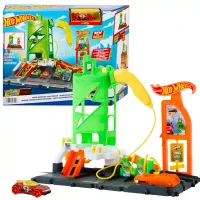 HTN79 HW Set de joc City Downtown Super recharge fuel station 2