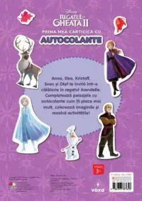 DISNEY. REGATUL DE GHEATA II. PRIMA MEA CARTICICA CU AUTOCOLANTE 2