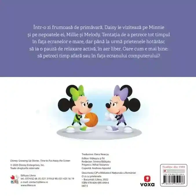 DISNEY. MINNIE. O ZI CU PRIETENELE 2