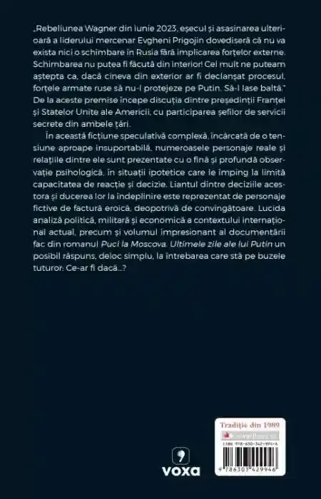 Buzz Books. PUCI LA MOSCOVA. Ultimele zile ale lui Putin.