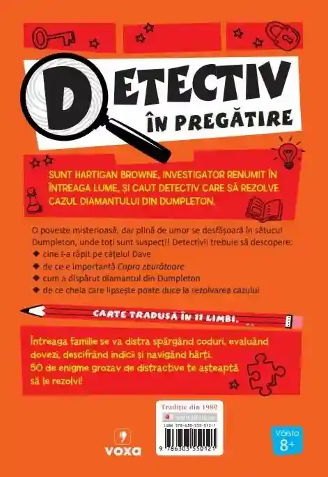DETECTIV IN PREGATIRE. Cazul diamantului din Dumpleton.
