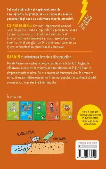 SCLIPIRI DE GENIU. DARWIN.