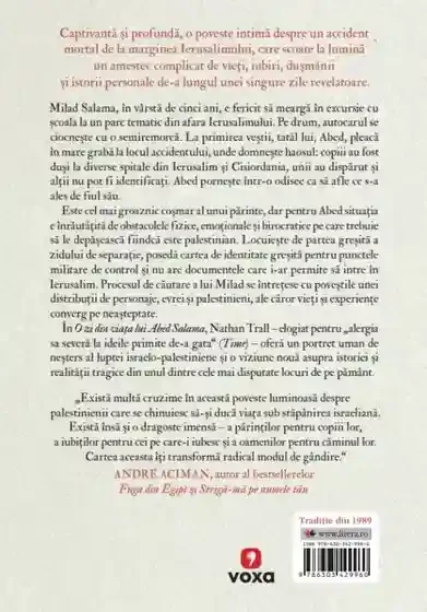 O ZI DIN VIATA LUI ABED SALAMA. Anatomia unei tragedii din Ierusalim.