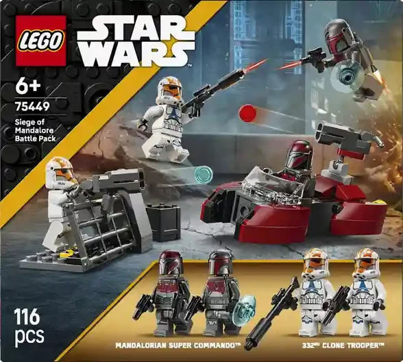 Lego 75449 SIEGE OF MANDALORE BATTLE PACK 4