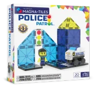 Constructor magnetic MT Police Patrol Set 20 pcs 252020MT