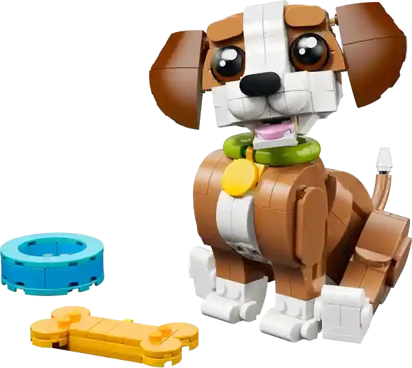 Lego 31382 CUTE ANIMALS: PLAYFUL PUPPY DOG 7