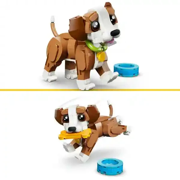 Lego 31382 CUTE ANIMALS: PLAYFUL PUPPY DOG 6
