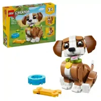 Lego 31382 CUTE ANIMALS: PLAYFUL PUPPY DOG 8