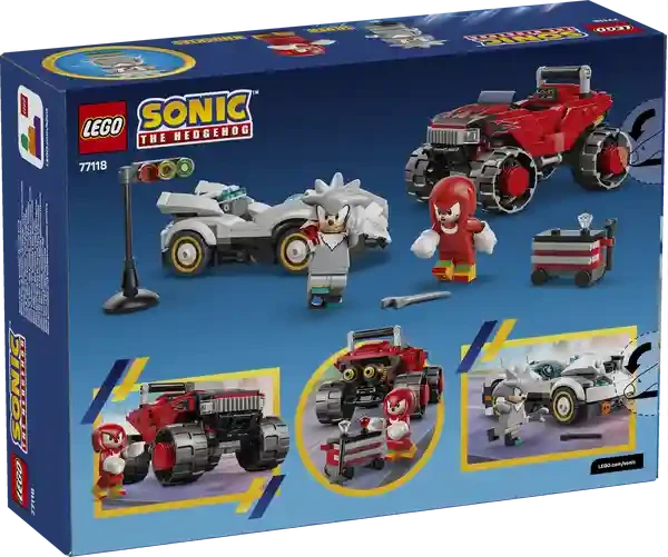 Lego 77118 SILVER'S CAR VS. KNUCKLES' MONSTER TRUCK 2