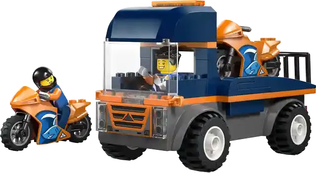 Lego 60491 MOTORCYCLE TRANSPORTER 9