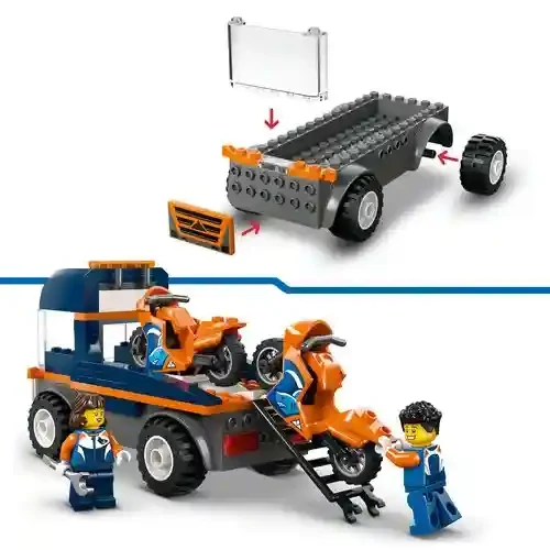Lego 60491 MOTORCYCLE TRANSPORTER 8