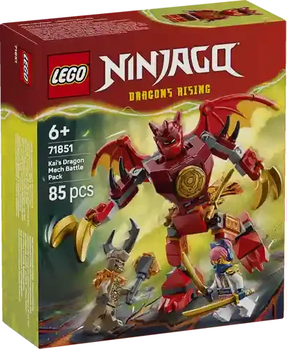 Lego 71851 KAI'S DRAGON MECH BATTLE PACK 2