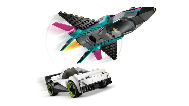 Lego 60489 JET VS. CAR 5