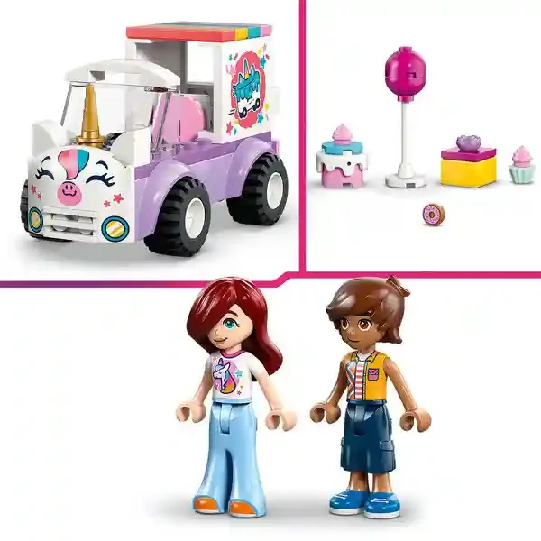 Lego 42675 UNICORN CAKE DELIVERY CAR 5