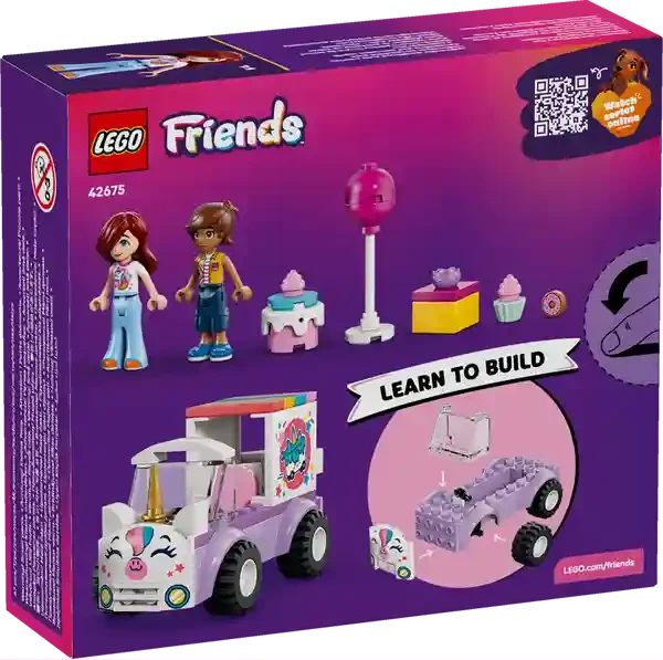 Lego 42675 UNICORN CAKE DELIVERY CAR 2