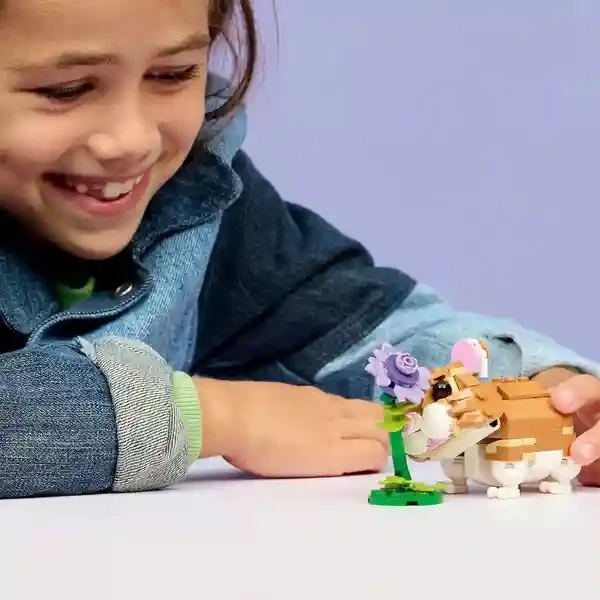 Lego 31376 CUTE HAMSTER WITH A FLOWER 7