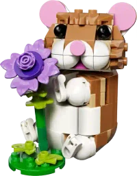 Lego 31376 CUTE HAMSTER WITH A FLOWER 4