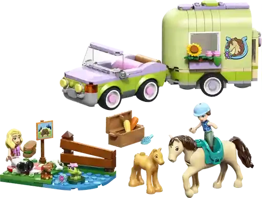Lego 42695 HORSE & BABY FOAL TRAILER 8