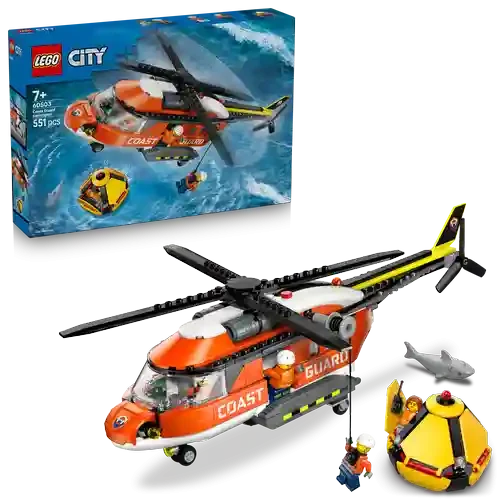 Lego 60503 COAST GUARD HELICOPTER 11